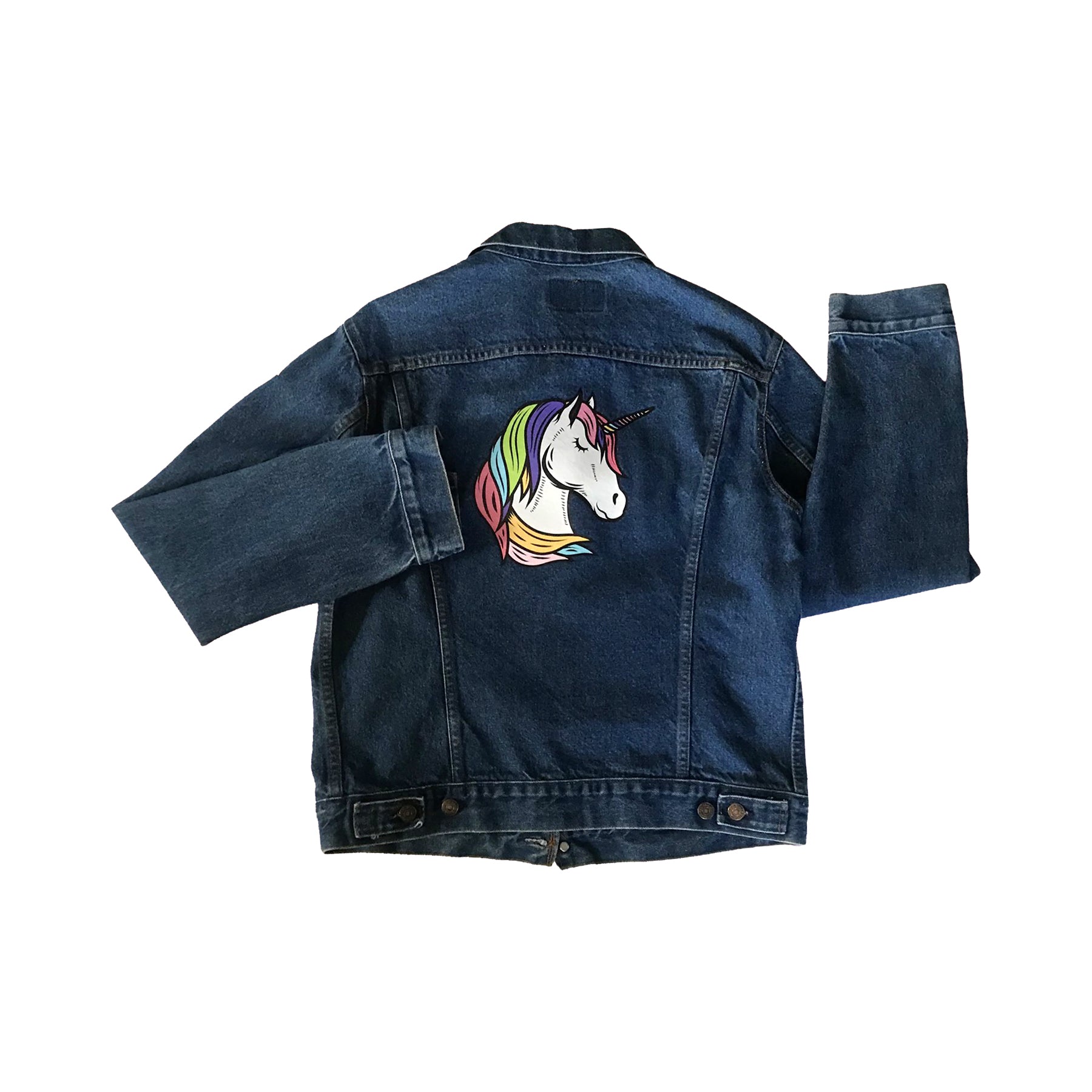VINTAGE SOFT UNICORN LEVI S DENIM JACKET. Kill the Robot
